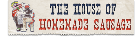 House of Homemade Sausage Logo